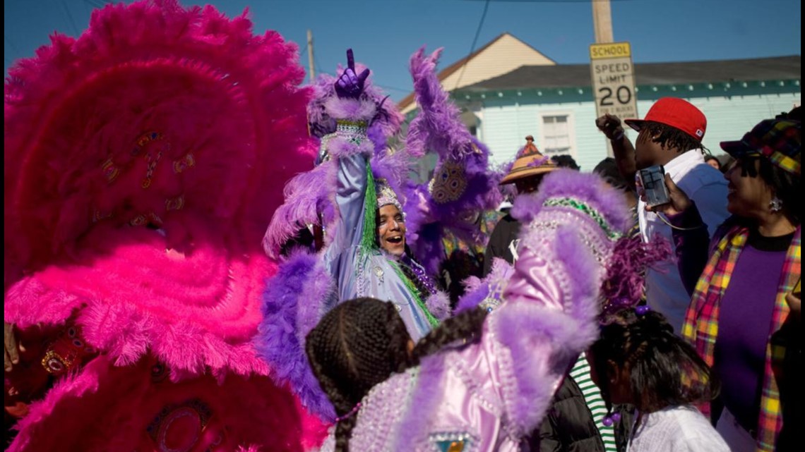 mardi gras indian killed in baton rouge