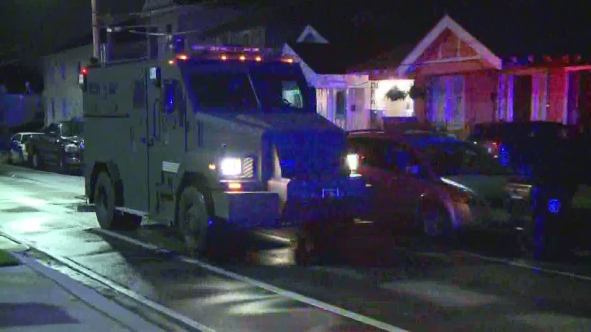 The New Orleans Police SWAT Team was called to a home in the 1600 block of North Galvez Street Tuesday morning.