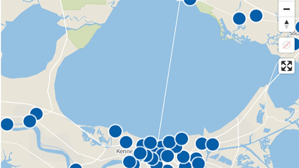 Map: Lenten fish fry events in Southeast Louisiana