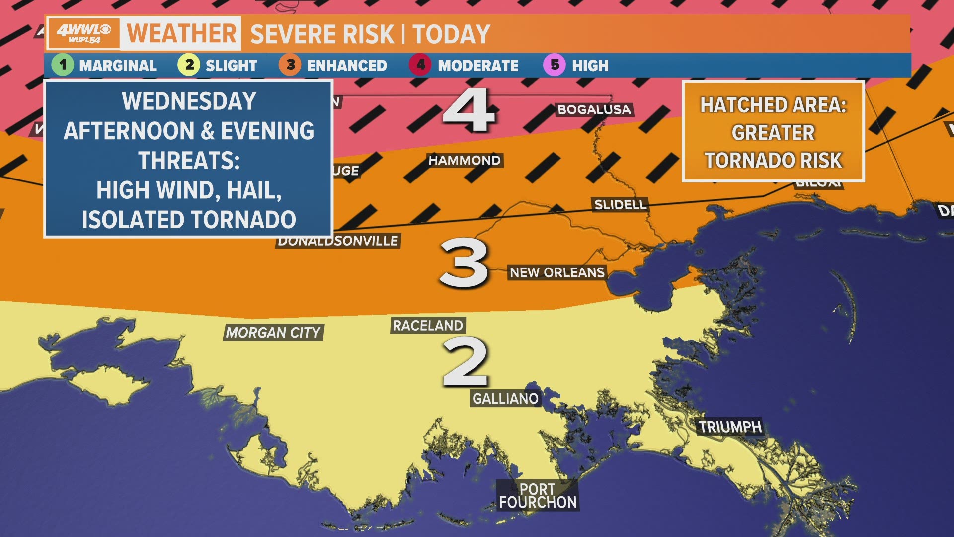 Severe weather expected later on St. Patrick's Day