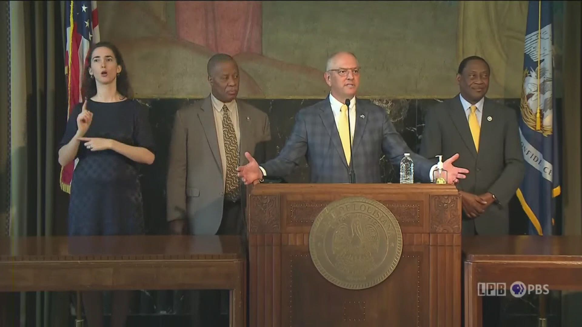 John Bel Edwards expressed his feelings towards the veto session and the bills included. The governor vetoed 28 bills.