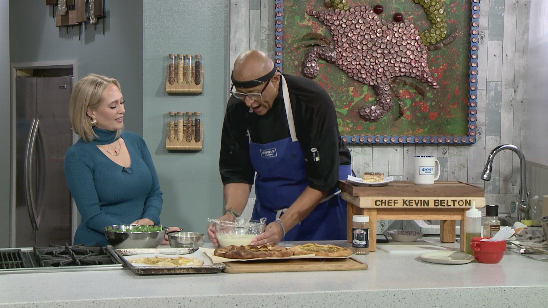 Chef Kevin Belton is cooking it up in the WWLTV Kitchen.