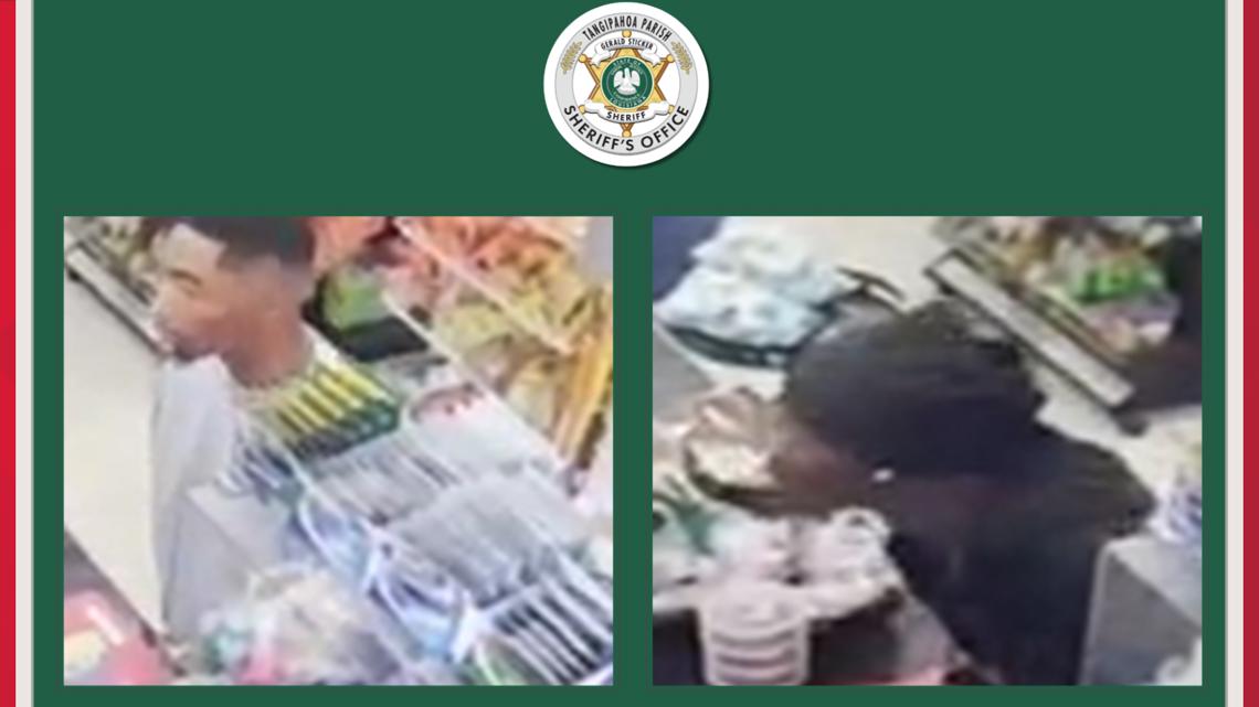 Tangipahoa Parish deputies seek the public's help to locate two suspects accused of firing at vehicles