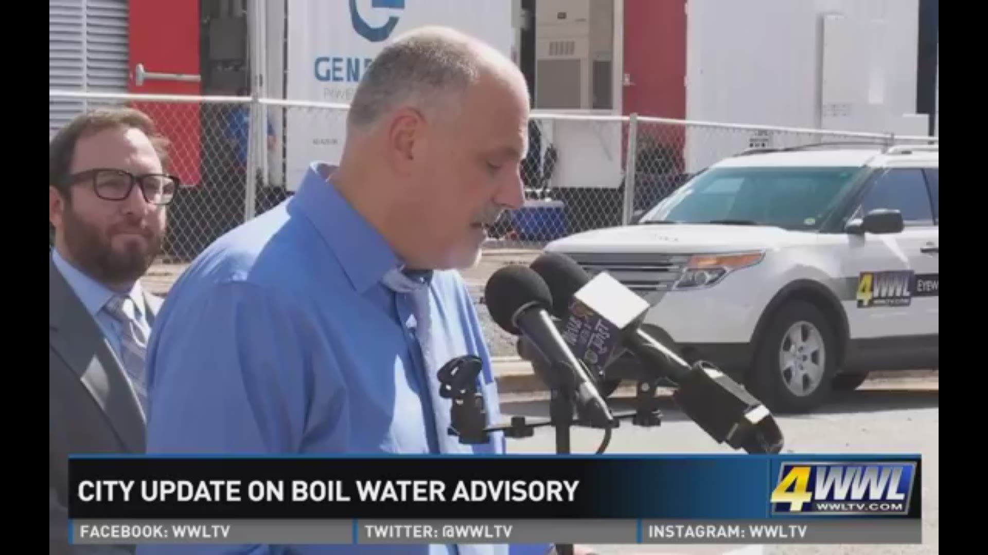 Mayor Mitch Landrieu's Office says a "power fluctuation" caused a widespread drop in water pressure in New Orleans Wednesday morning.The fluctuation caused the city to issue a precautionary boil water advisory for the East Bank until further notice.