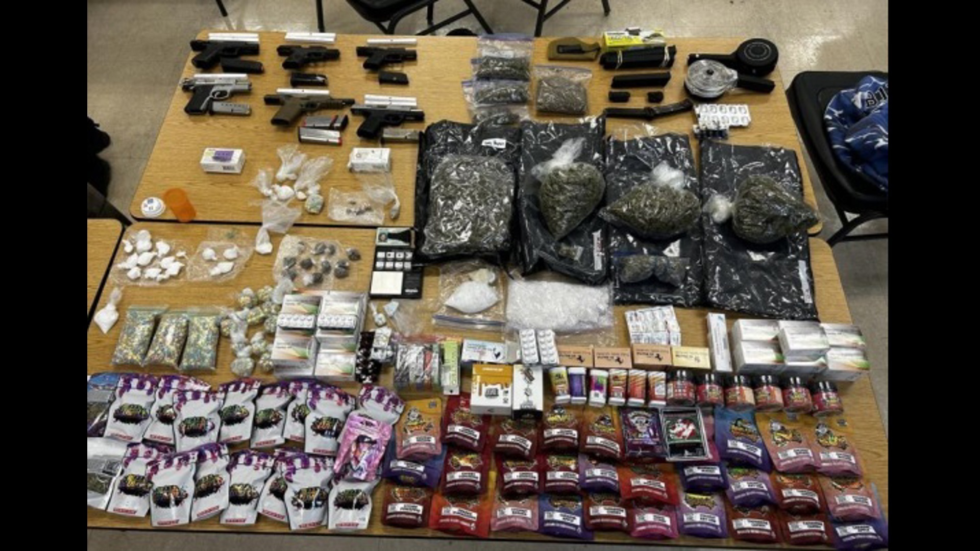 NOPD: 2 arrested in drug bust; fentanyl, guns, and stolen vehicle ...