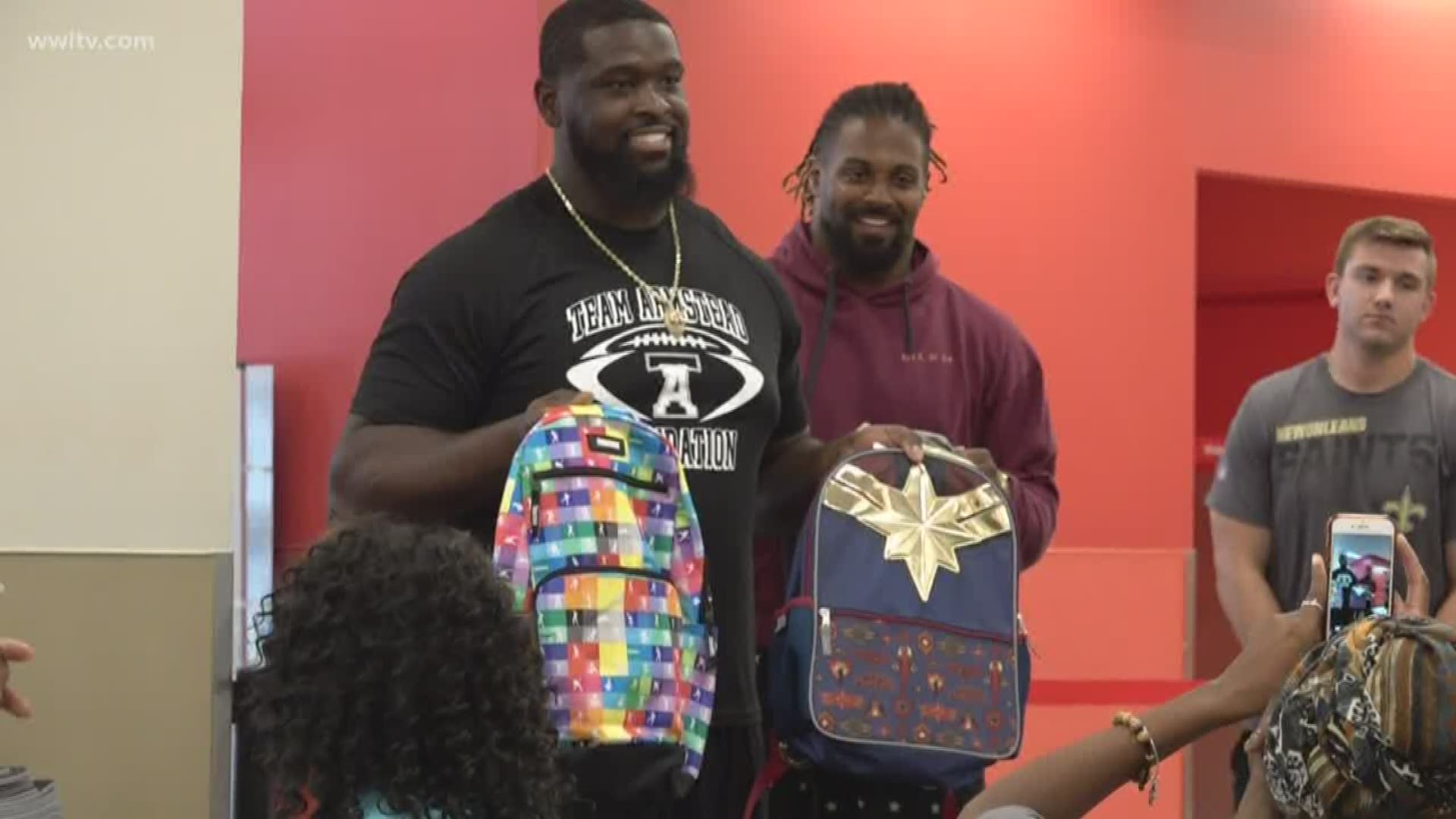 Great stuff from some New Orleans Saints stars!