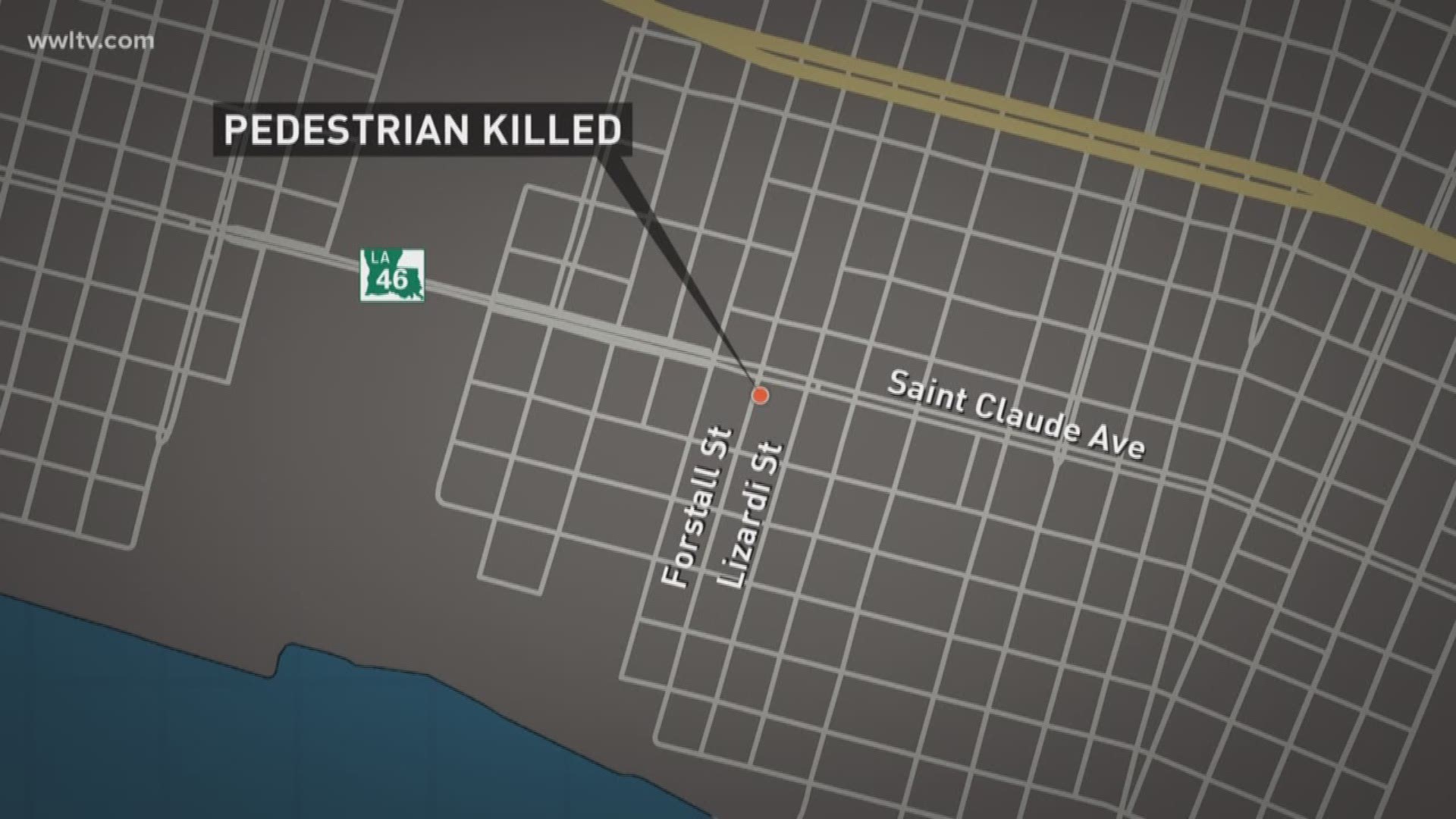 A 51-year-old woman was killed while trying to cross the street early Sunday morning. 