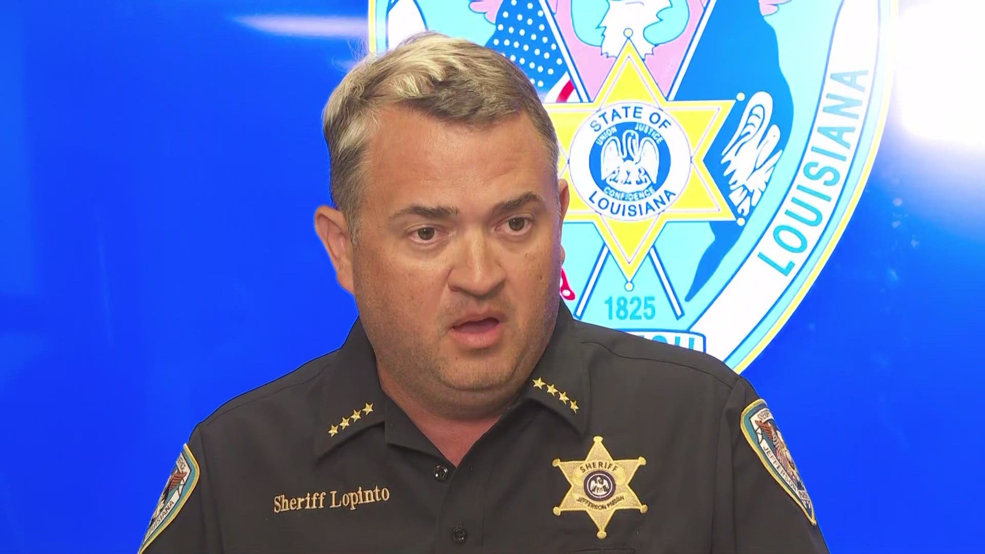 JP Sheriff Joe Lopinto said that a young girl's body was found in a bucket in the front yard of the biological mother's home. The father's girlfriend is in custody.
