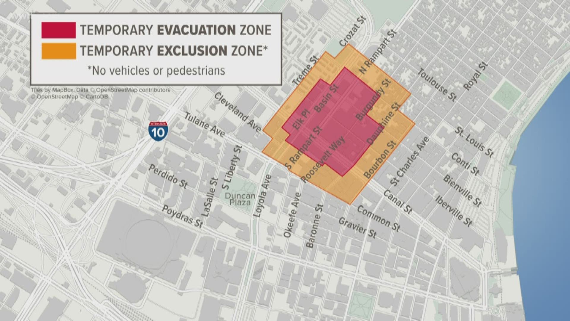 Evacuation zone expanded for demolition of cranes at Hard Rock collapse scene.