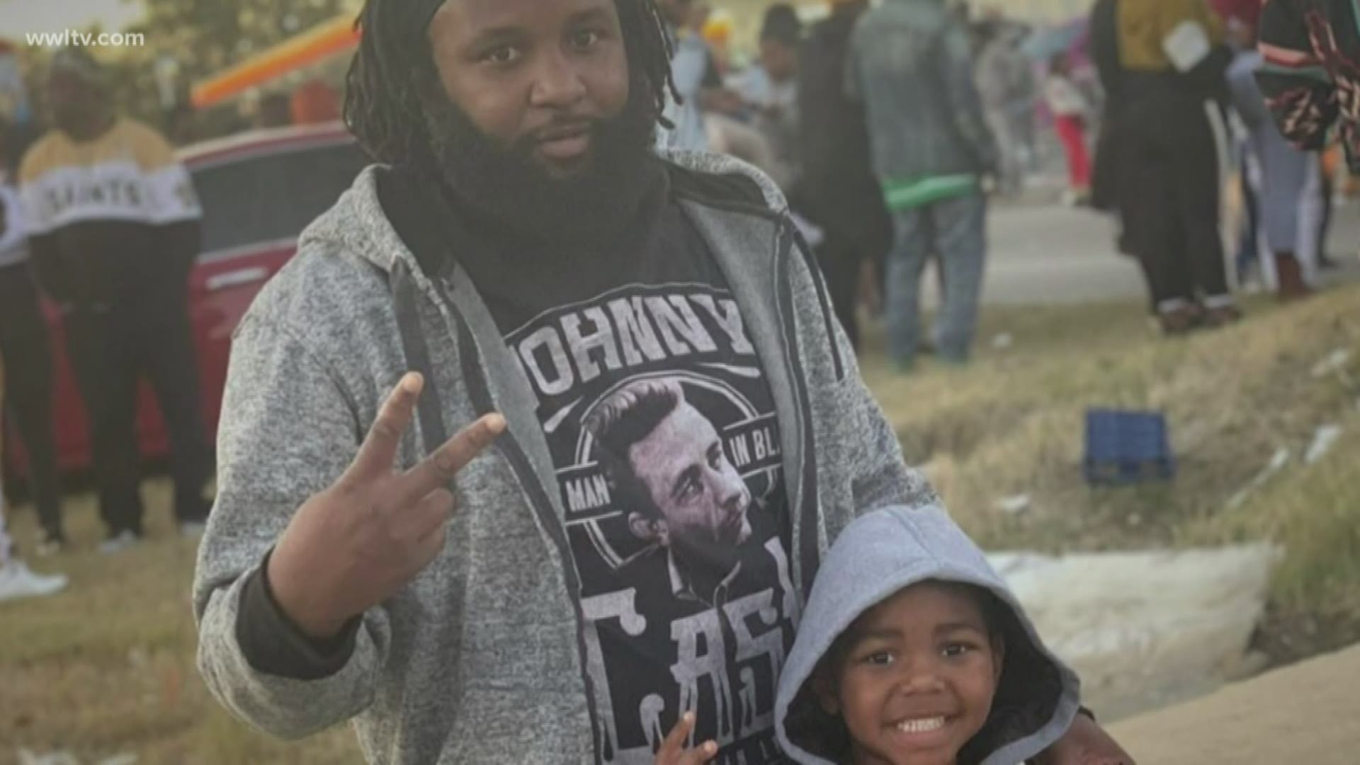 A father and his son were hit by a driver during a second line in the Seventh Ward. His son's leg had to be amputated. Now, he's speaking out.
