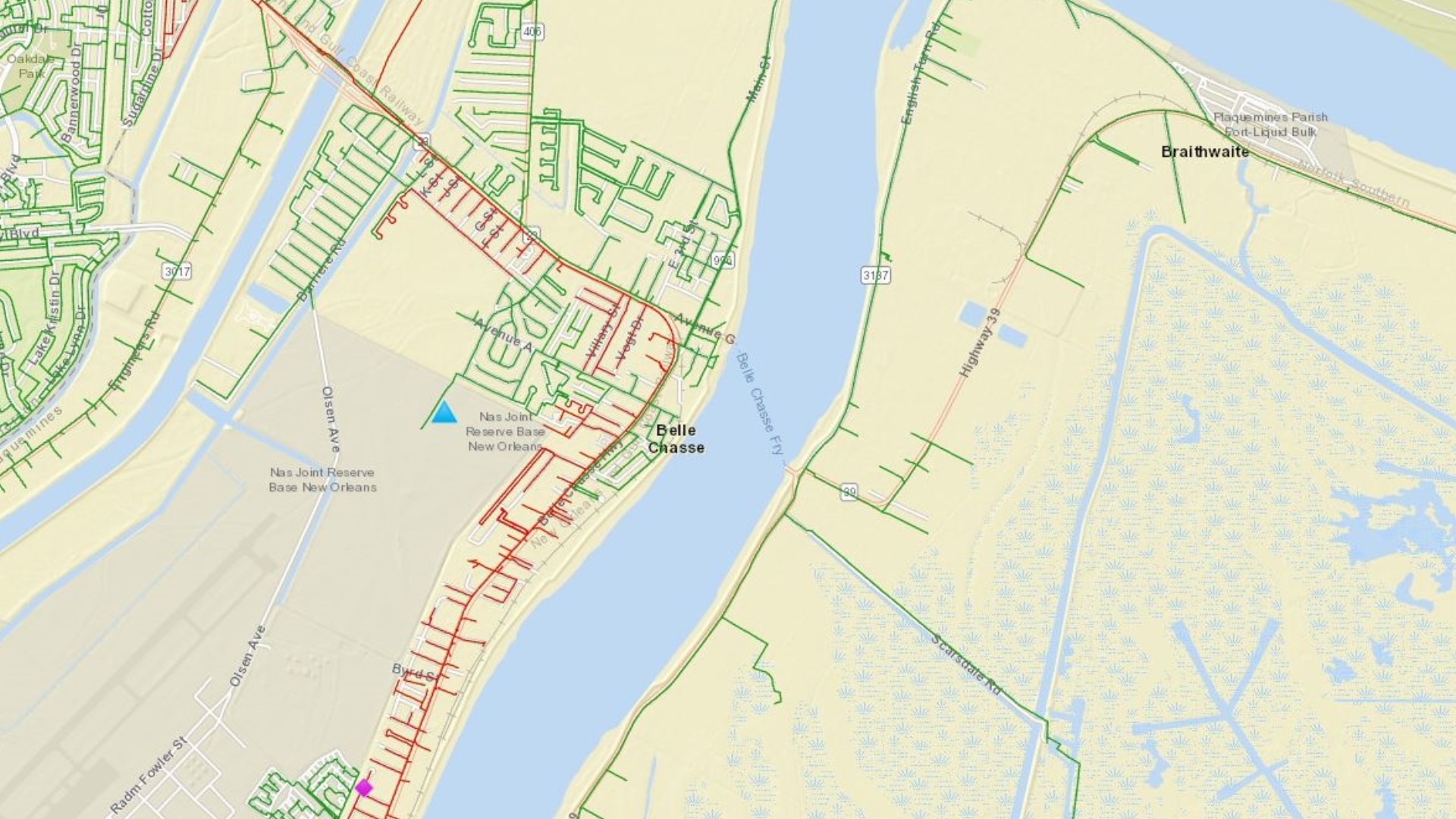 Power restored after underground power cable failure in Belle Chasse