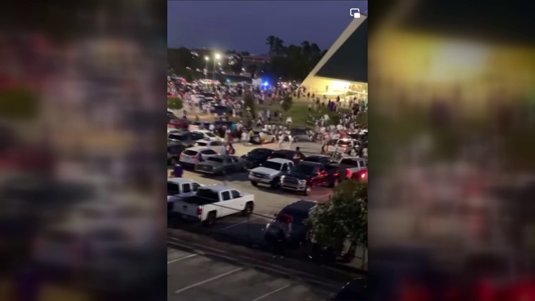 Chaotic moments after Hammond High graduation shooting