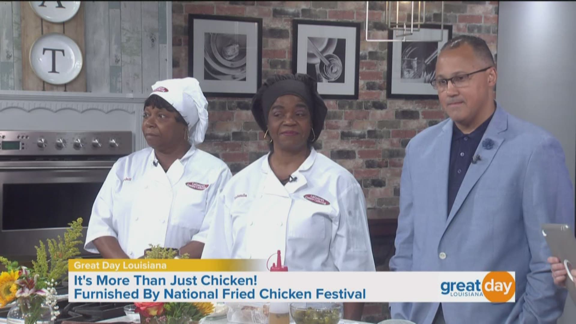 The National Fried Chicken Festival is happening Friday, September 20-Sunday September 22 at Woldenberg Park. VP of Community Development Banking with Capital One Mark Boucree joins owner of LaDelyo's Creole Catering Yolanda Carter to give us the inside scoop on the festival.