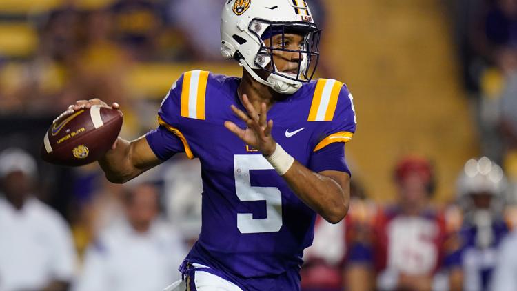 Jayden Daniels will be one of the best returning qb's in the SEC 