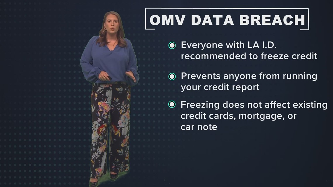 Louisiana data breach How to freeze your credit for safety