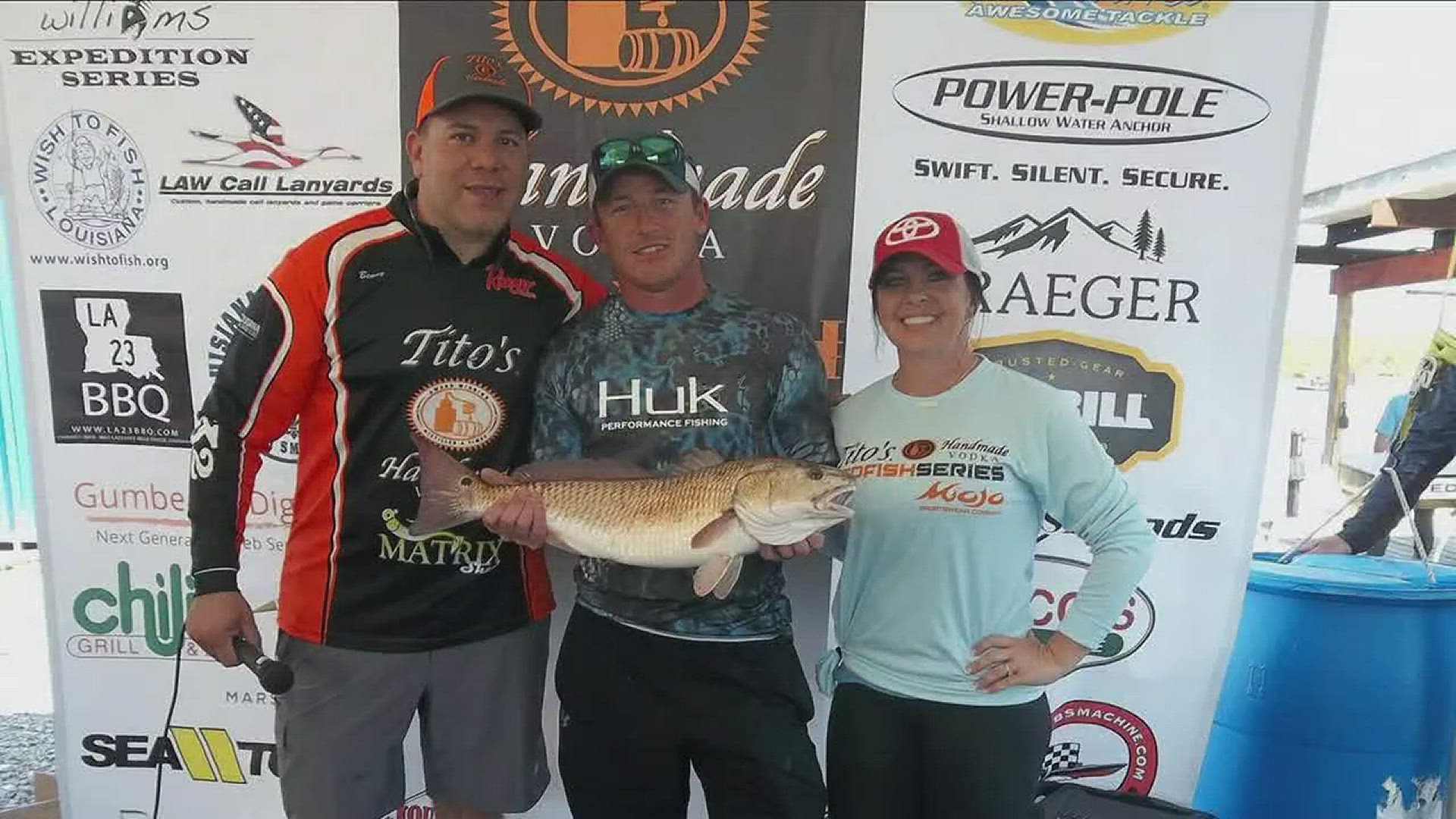 Don Dubuc's Fish & Game report on a redfish tournament happening Friday, despite the concerns over Tropical Storm Nate.