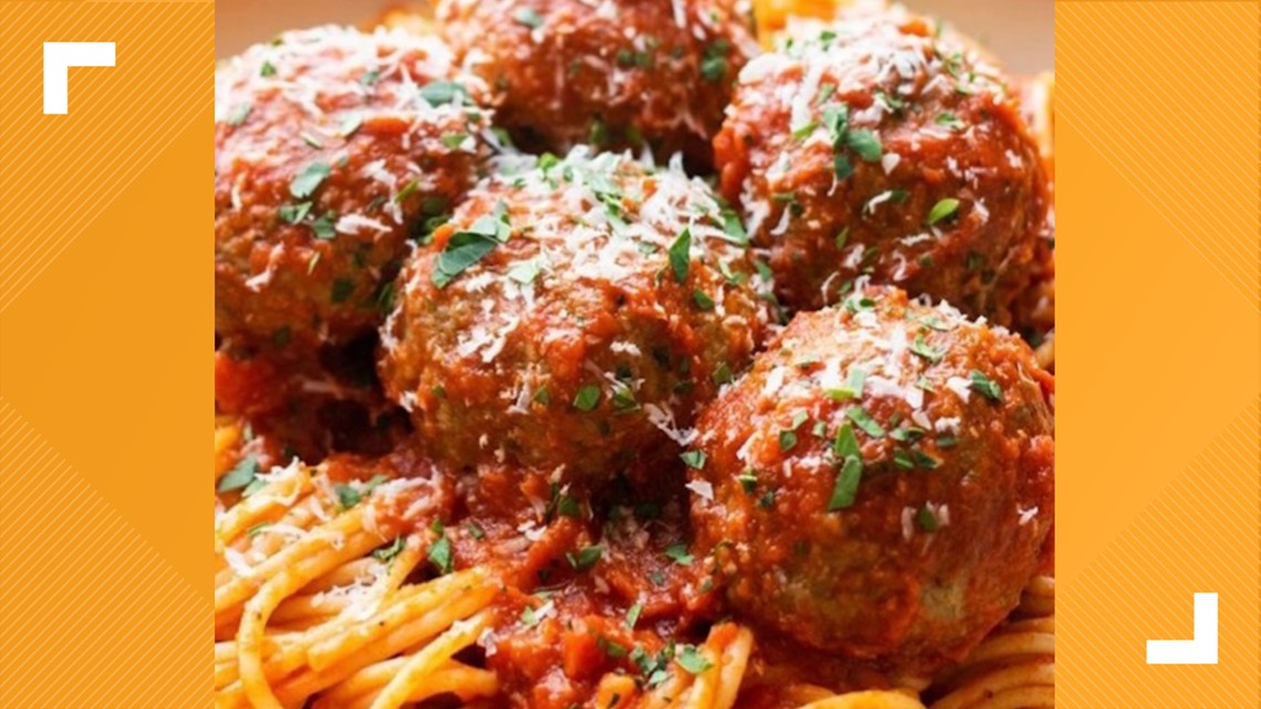 Recipe Red sauce meatballs