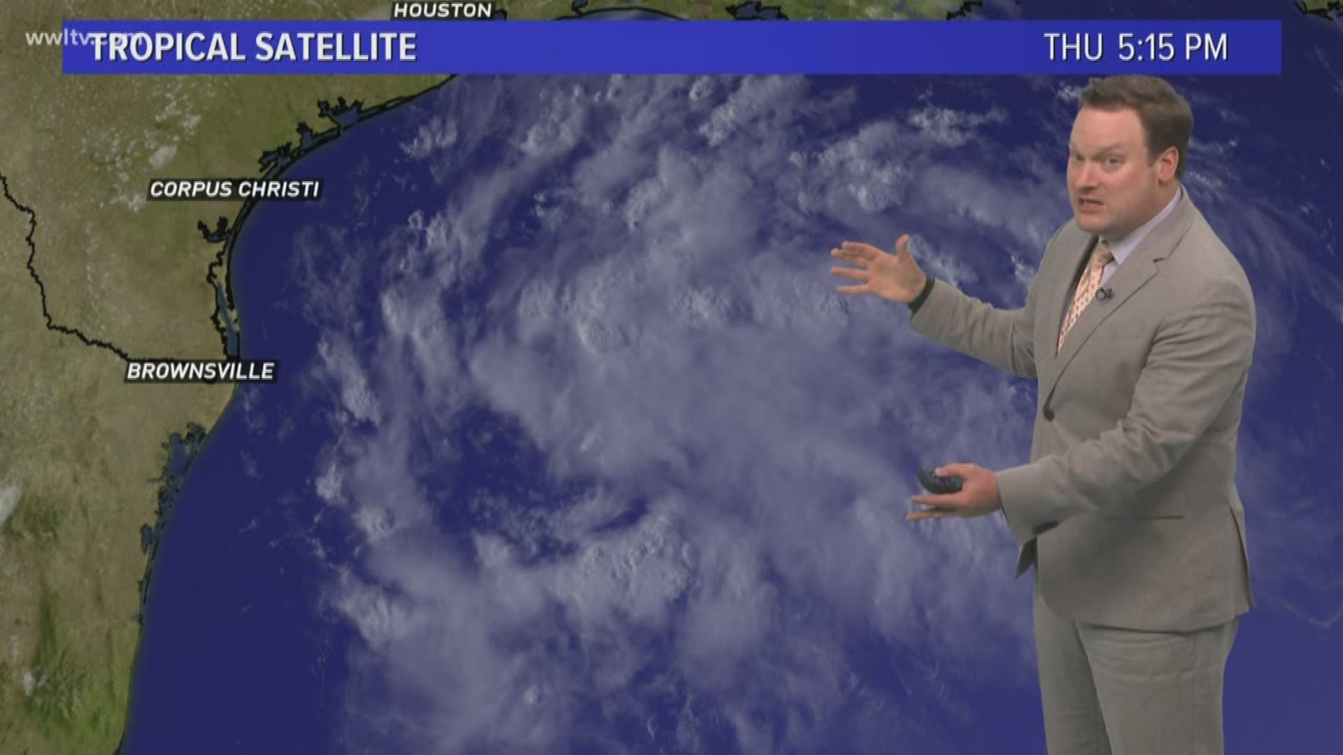 Meteorologist Chris Franklin looks at the tropical wave moving our way to increase rain chances and elsewhere in the tropics.
