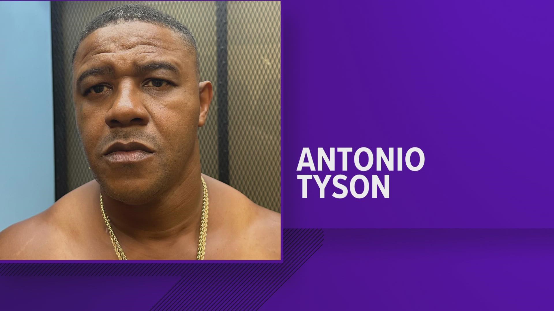 Antonio Tyson was transferred to Angola after attempting to escape the St. Tammany Parish Jail.