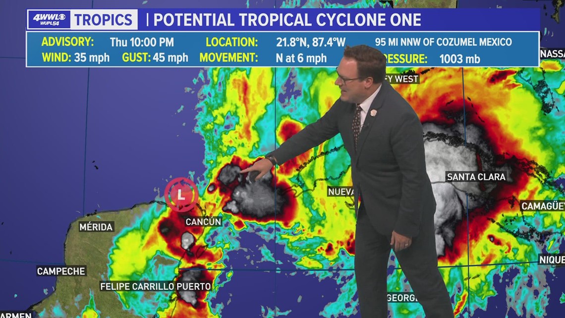 Tropical Forecast: PTC1 forecast to become TS Alex | wwltv.com