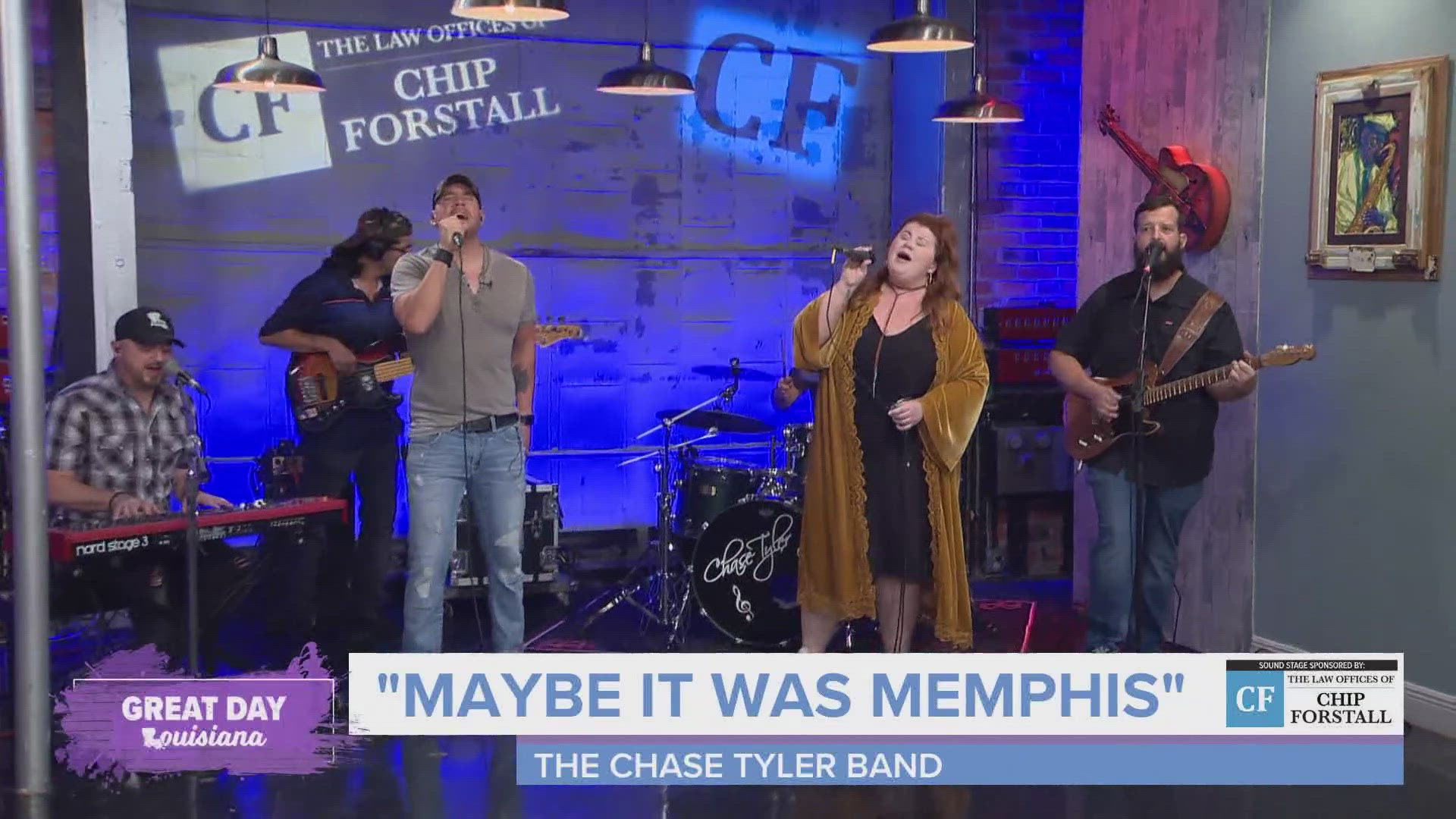 We enjoy another performance from Chase Tyler and meet his talented band.