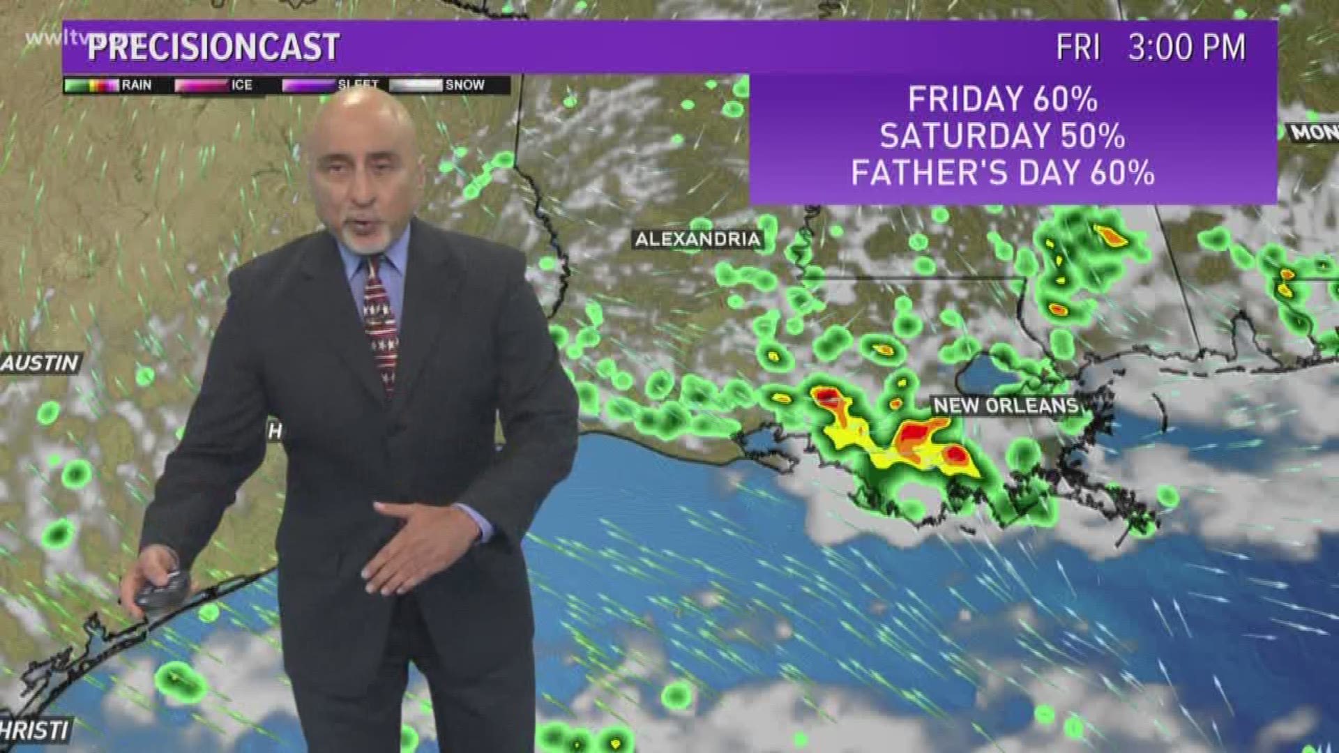 Chief Meteorologist Carl Arredondo and the 5pm Thursday Weather