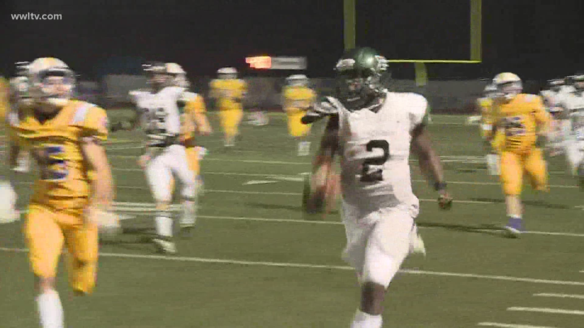 Ponchatoula dominates St. Paul in a Thursday night victory with a score of 35-28