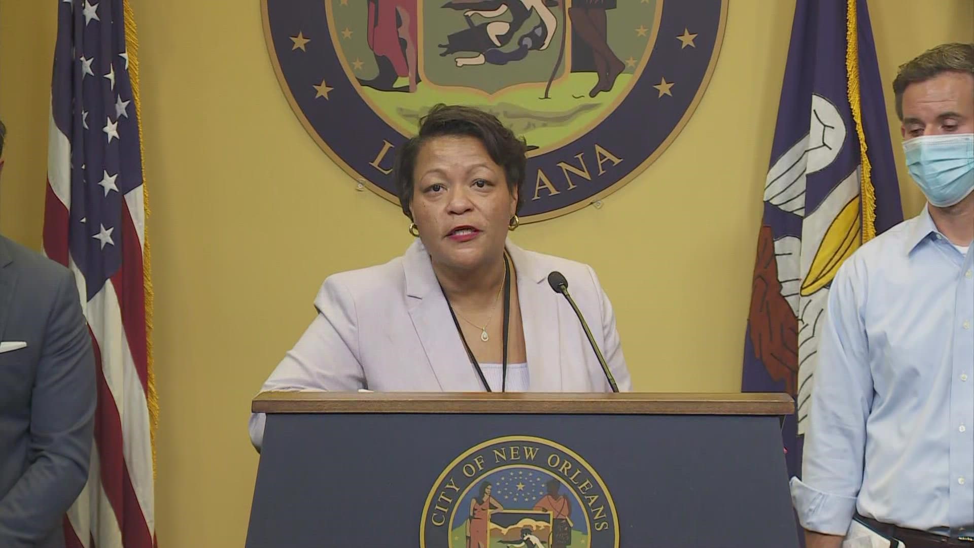Mayor Cantrell addresses the confrontation caught on video at a restaurant.
