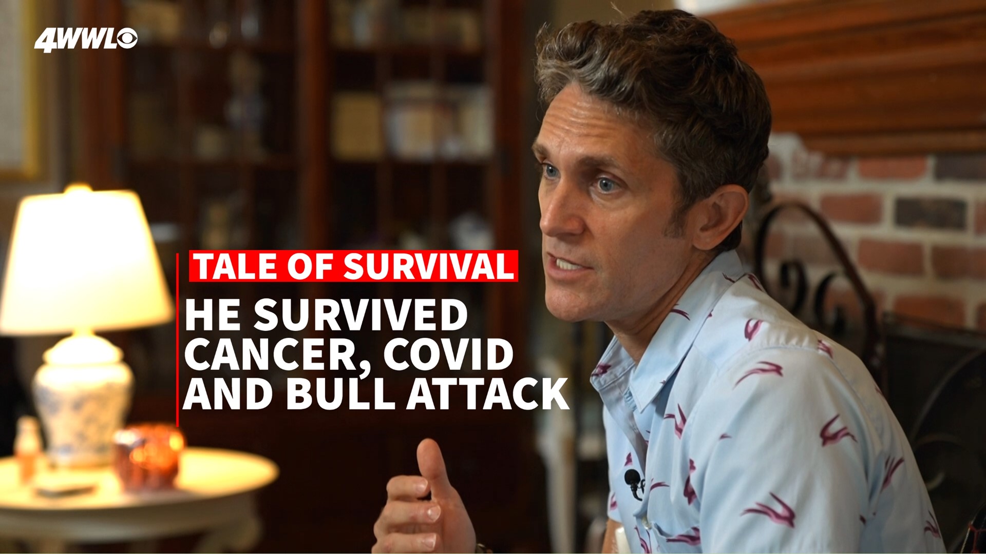 After nearly dying from severe COVID before vaccines were available, Ryan Thibodaux decided to live life and he went to Spain and eventually ran with the bulls.