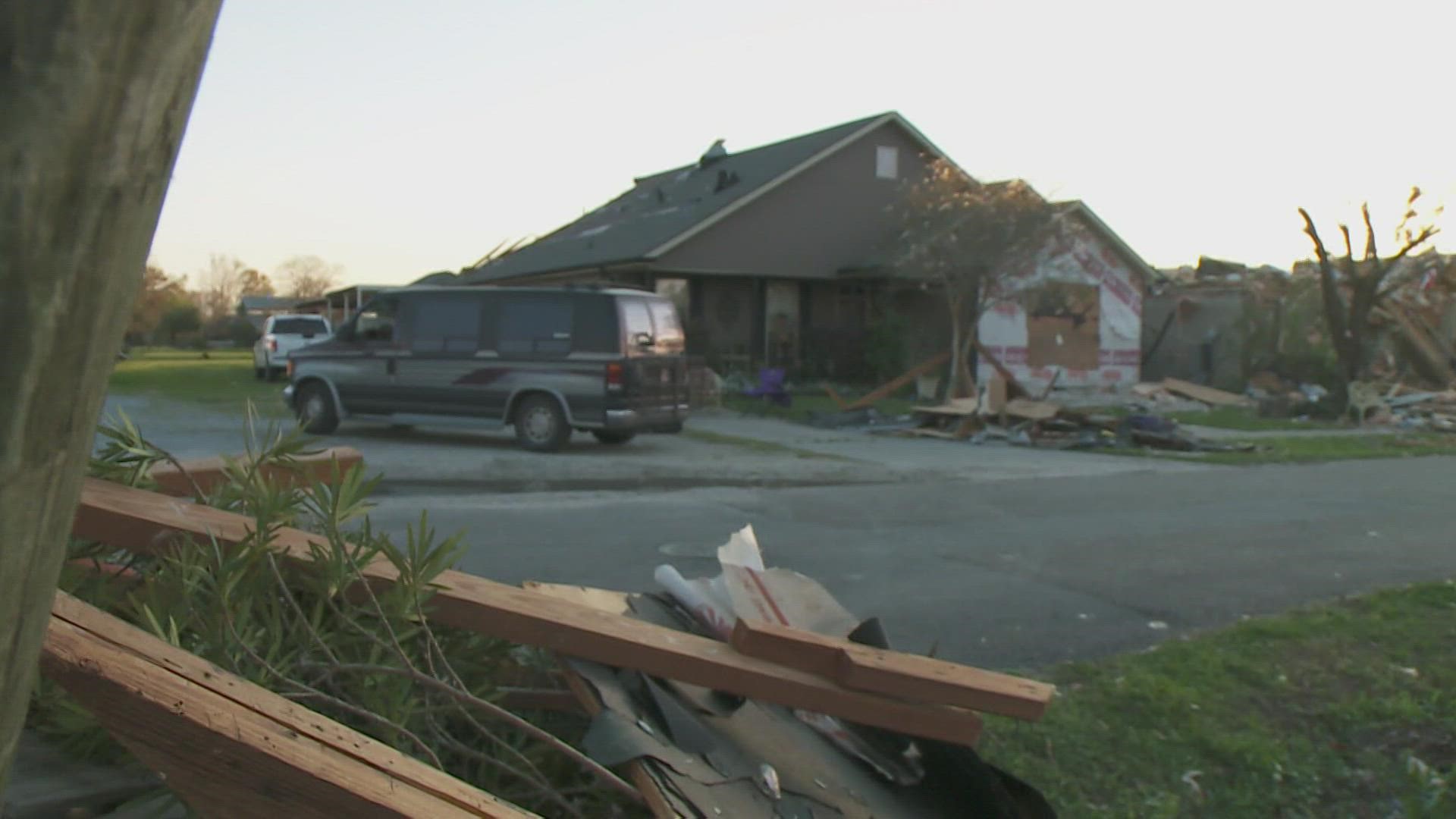 Its always good to look towards home in the midst of a crisis. One woman is glad to return to the home she once knew after the tuesday tornado.