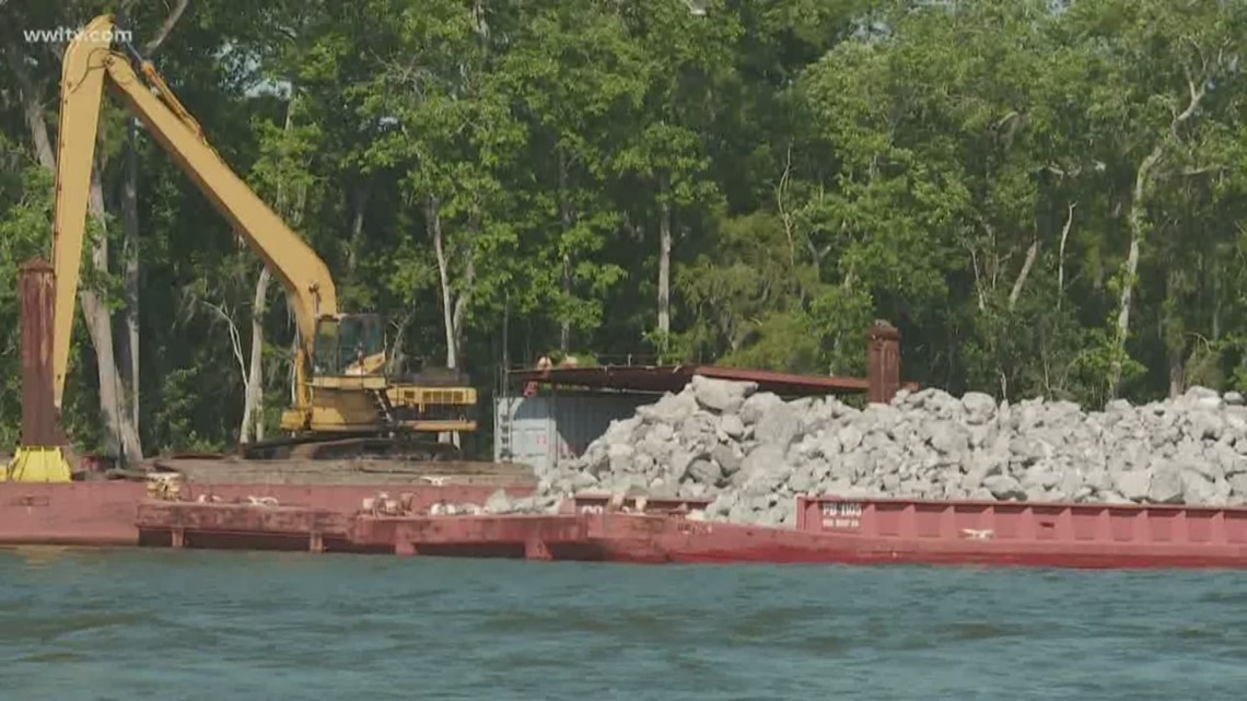 Take An Up Close Look At The Bayou Chene Barge In Morgan City