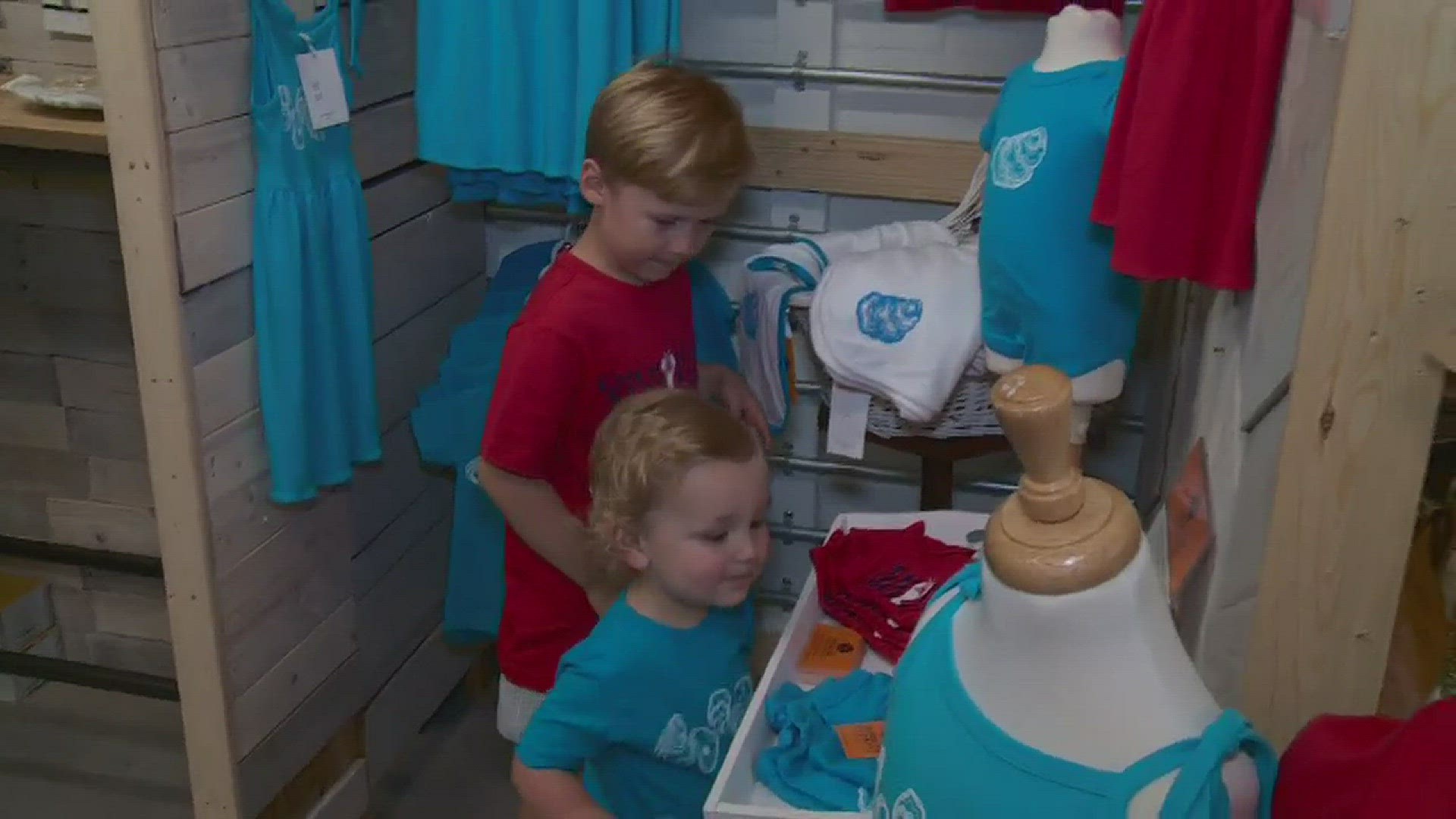 Bill Capo talks to a local businesswoman who changed the name of her children's clothing line after a trademark dispute.