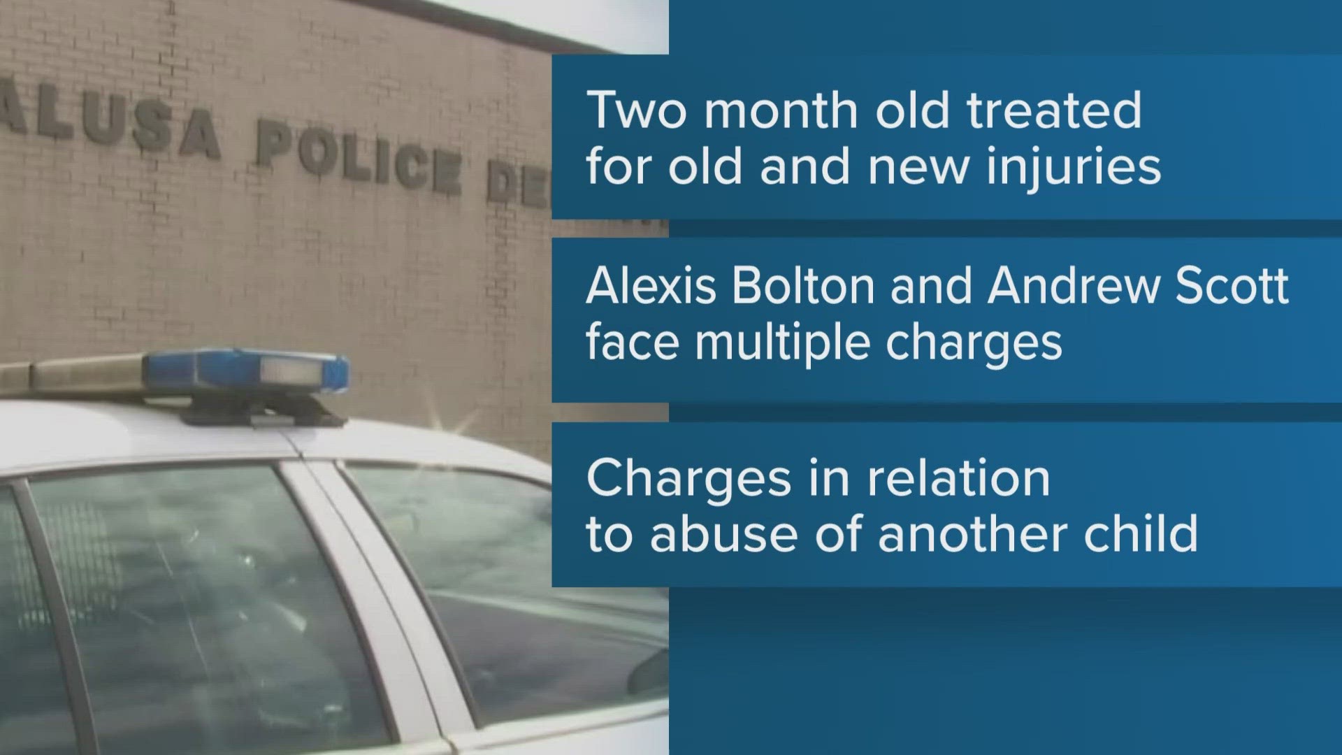 The infant was treated and is now in the custody of the Department of Children and Family services, "with a prognosis of potential long-term effects."