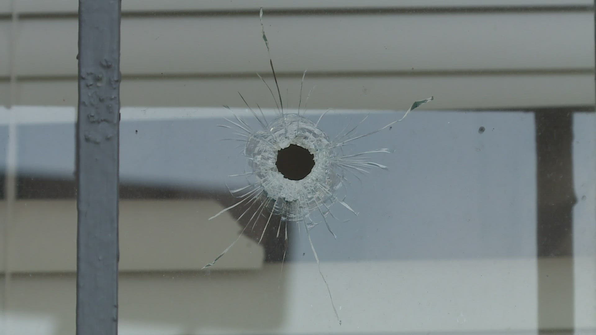 Homeowners described the moment dozens of bullets were fired into their home during the early hours of the morning.