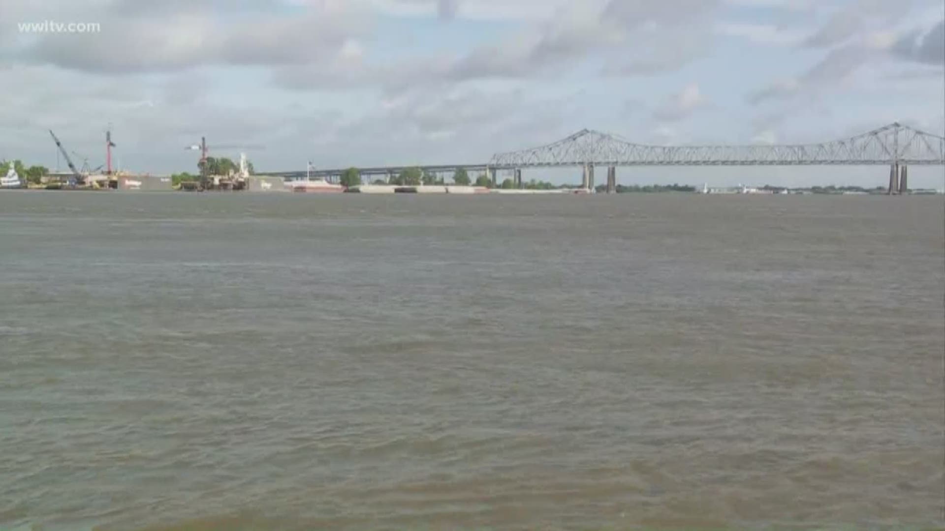 The National Weather Service has now reduced its forecast for the expected surge on the Mississippi river by one foot.