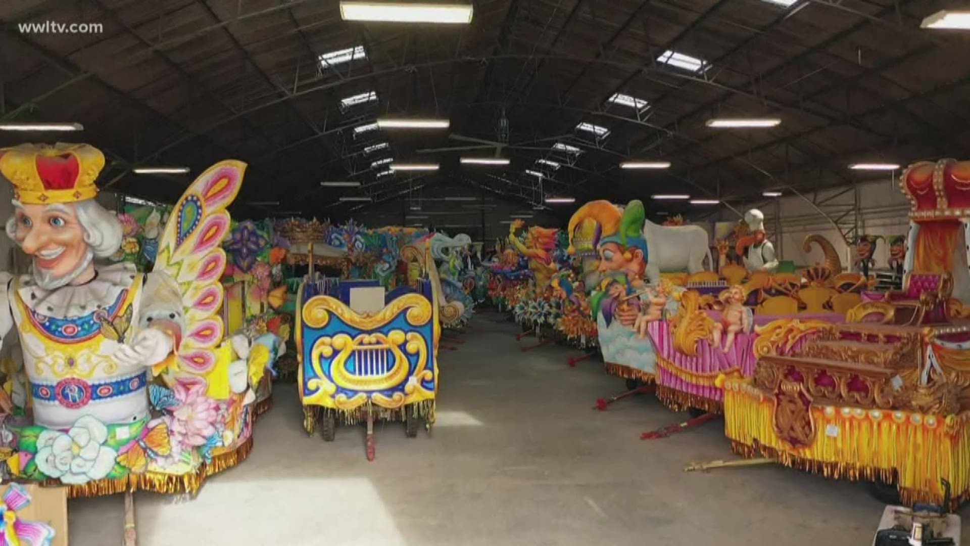 Eye on Carnival: A preview of the 2020 Rex parade, built by Royal Artists, with the theme "Omens and Auguries."