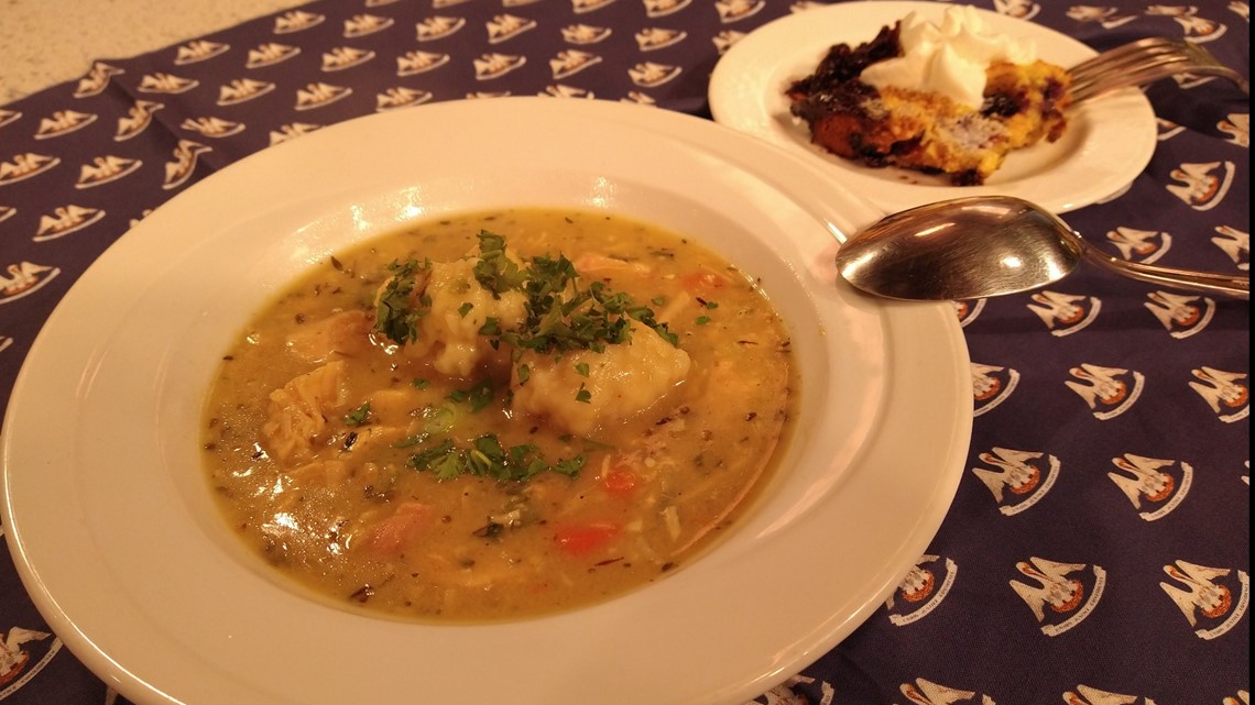 Chef Kevin Belton Chicken Dumpling Soup