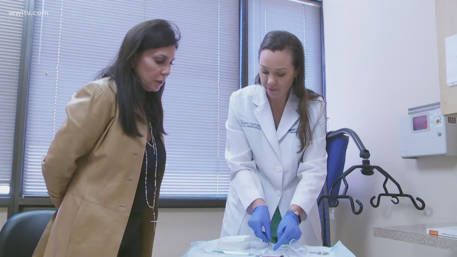 Living tissue from donated placentas is helping patients regenerate skin faster.