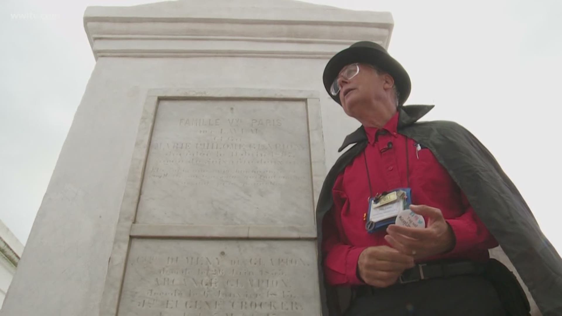 Capo's reporting helped raise the $10,000 to restore Laveau's tomb