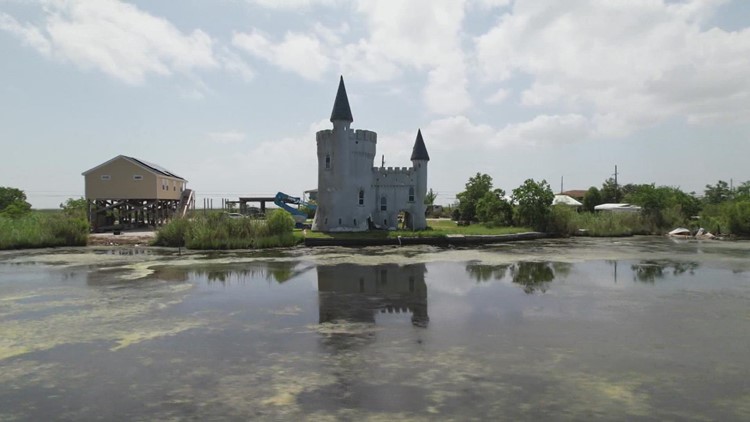 Want to live like royalty? Castle for sale on Irish Bayou
