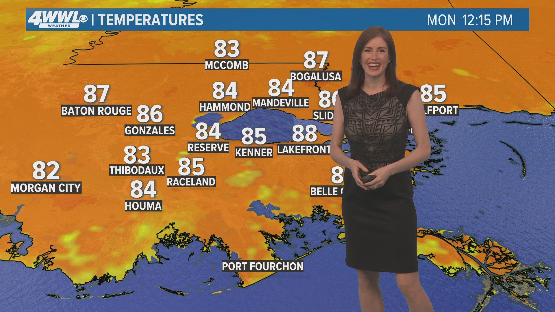 Meteorologist Alexandra Cranford has the forecast at noon on Monday, May 6, 2024.