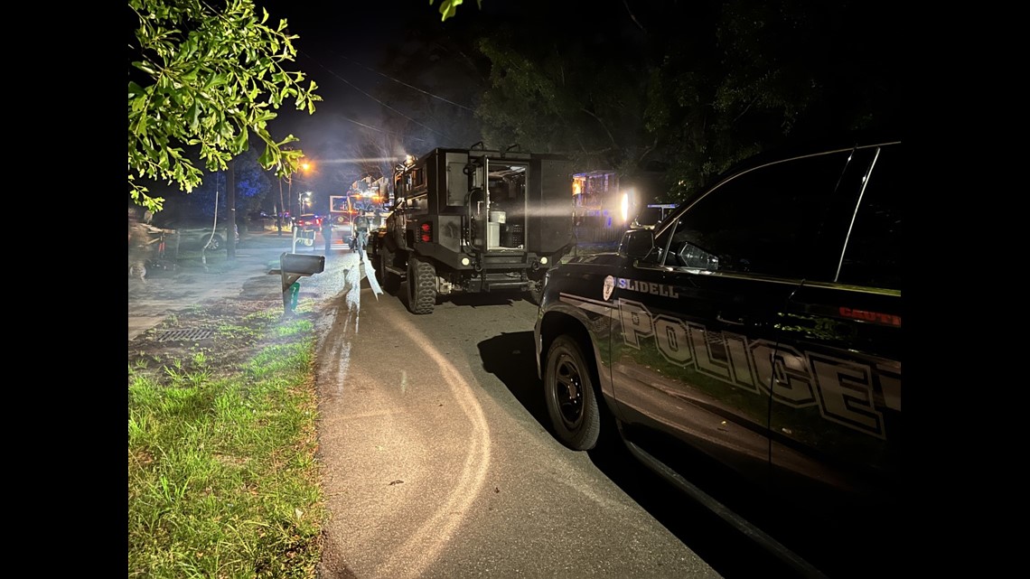 Slidell hostage situation ends with no injuries, suspect arrested - Vimarsana News