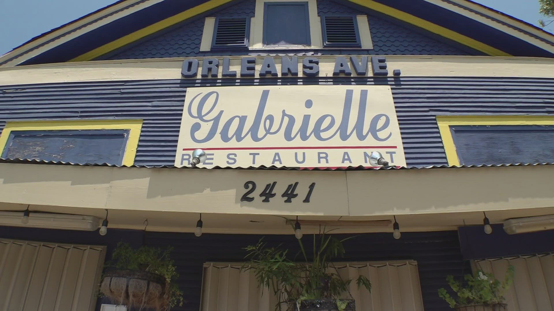 WWL Louisiana's Alyssa Curtis drove down the recently repaved road on Orleans Avenue to talk about the restaurant's new beginning.