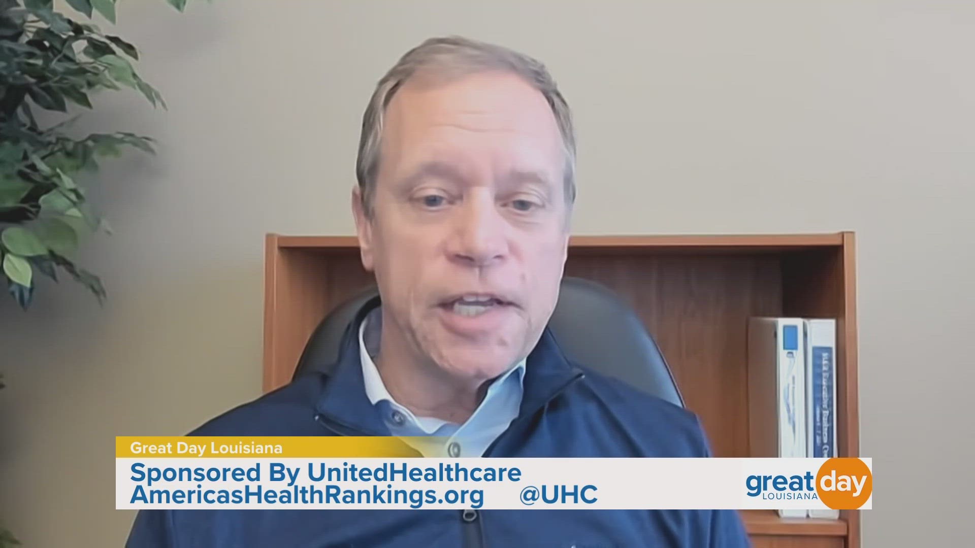 Dr. Phillip Painter, Chief Medical Officer for UnitedHealthcare, shares where Louisiana ranks in the 2023 America's Health Ranking Senior Report.
