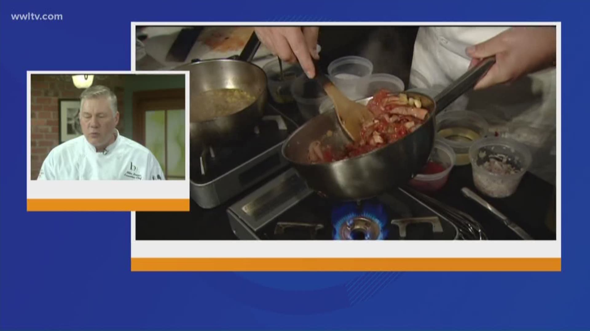 2015 King of Louisiana seafood, Chef Mike Brewer, is in the kitchen talking about the upcoming event.