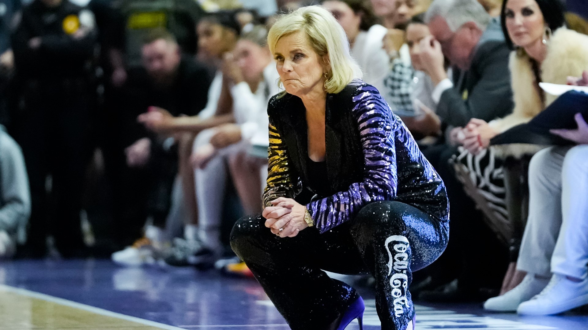 Mulkey Fashion See the wild outfit LSU Head Coach Kim Mulkey wore