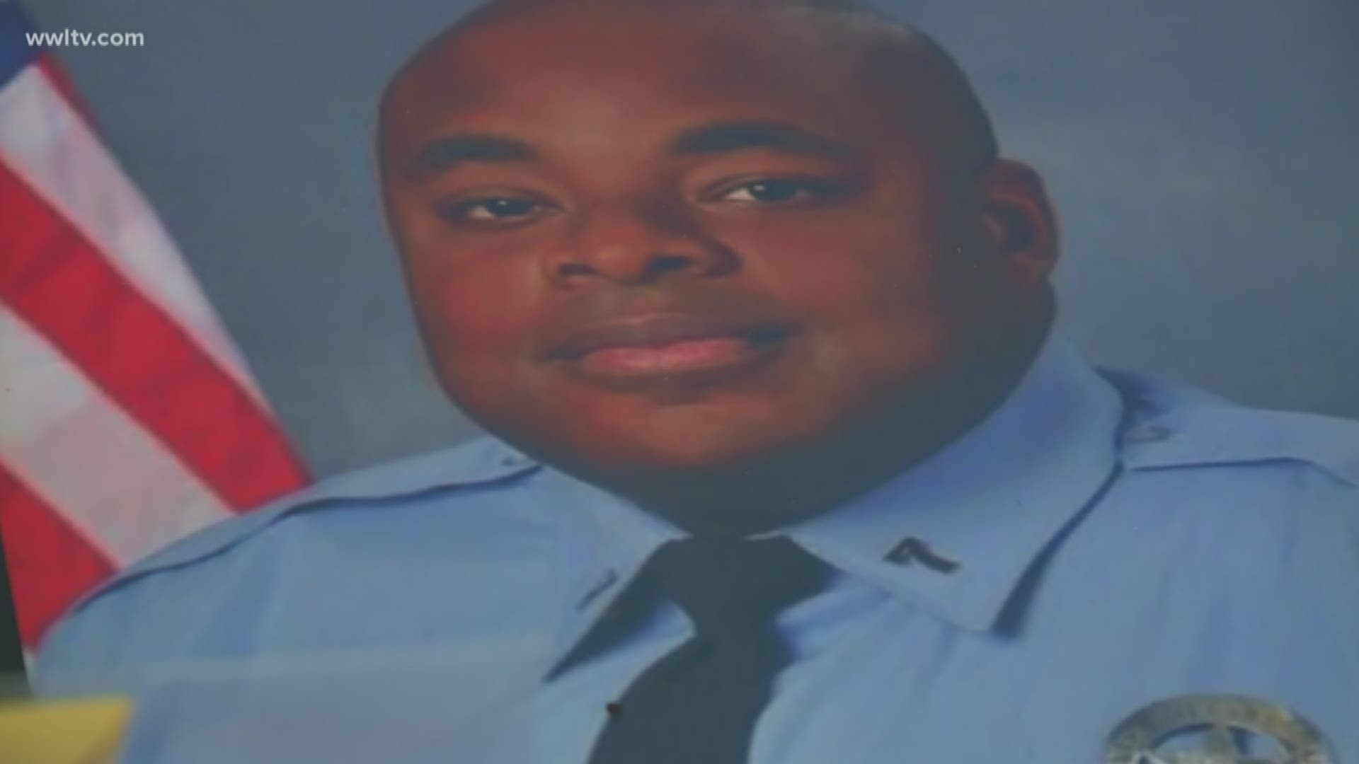 NOPD Officer Marcus McNeil was killed last Friday while patrolling near Tara Lane and Lake Forest Boulevard. 
