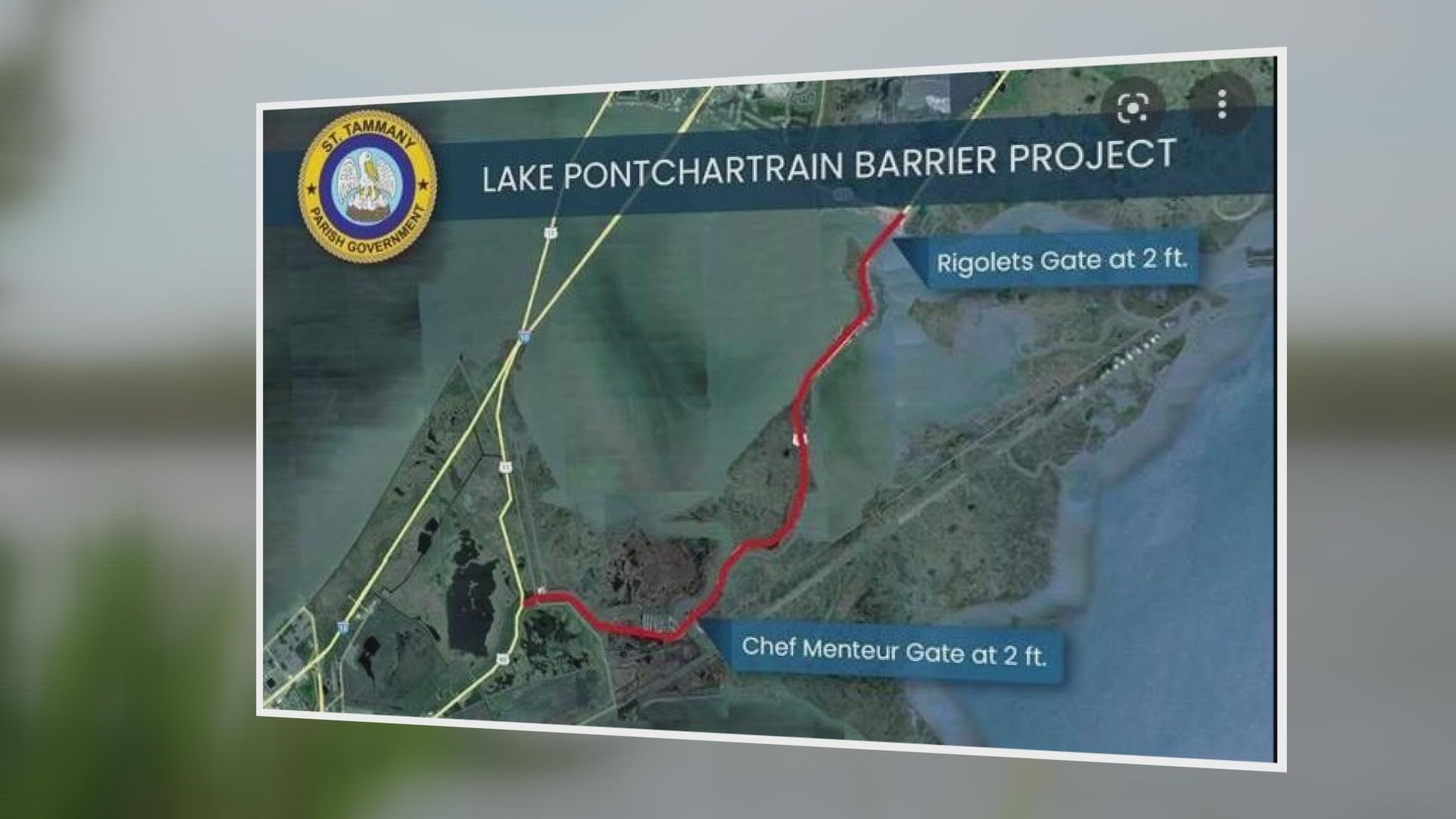 The new levee protection plan is now called the Lake Pontchartrain Barrier project. The roots of this plan go all the way back to Hurricane Betsy.
