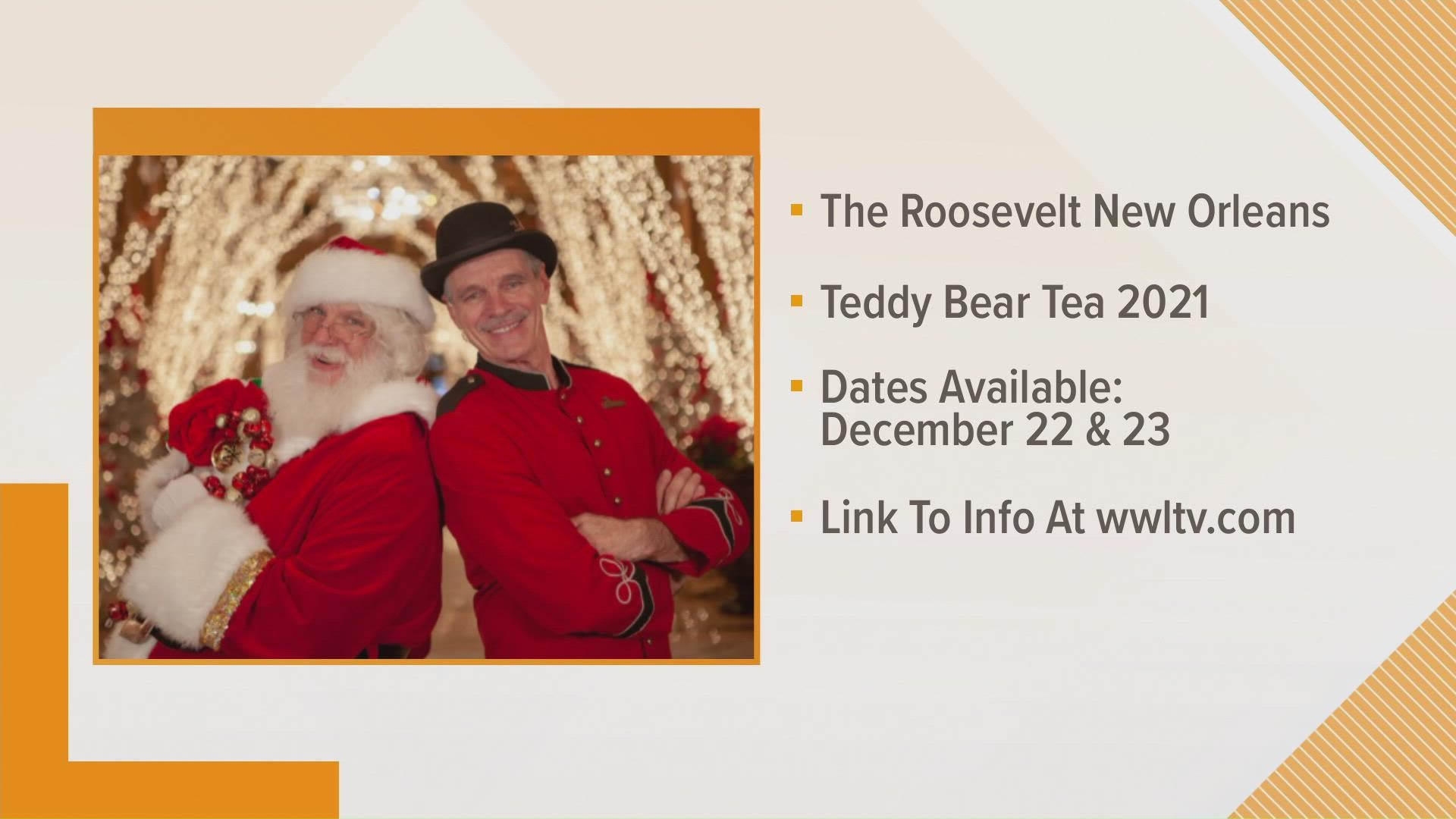 Teddy Bear Tea at the Roosevelt Hotel