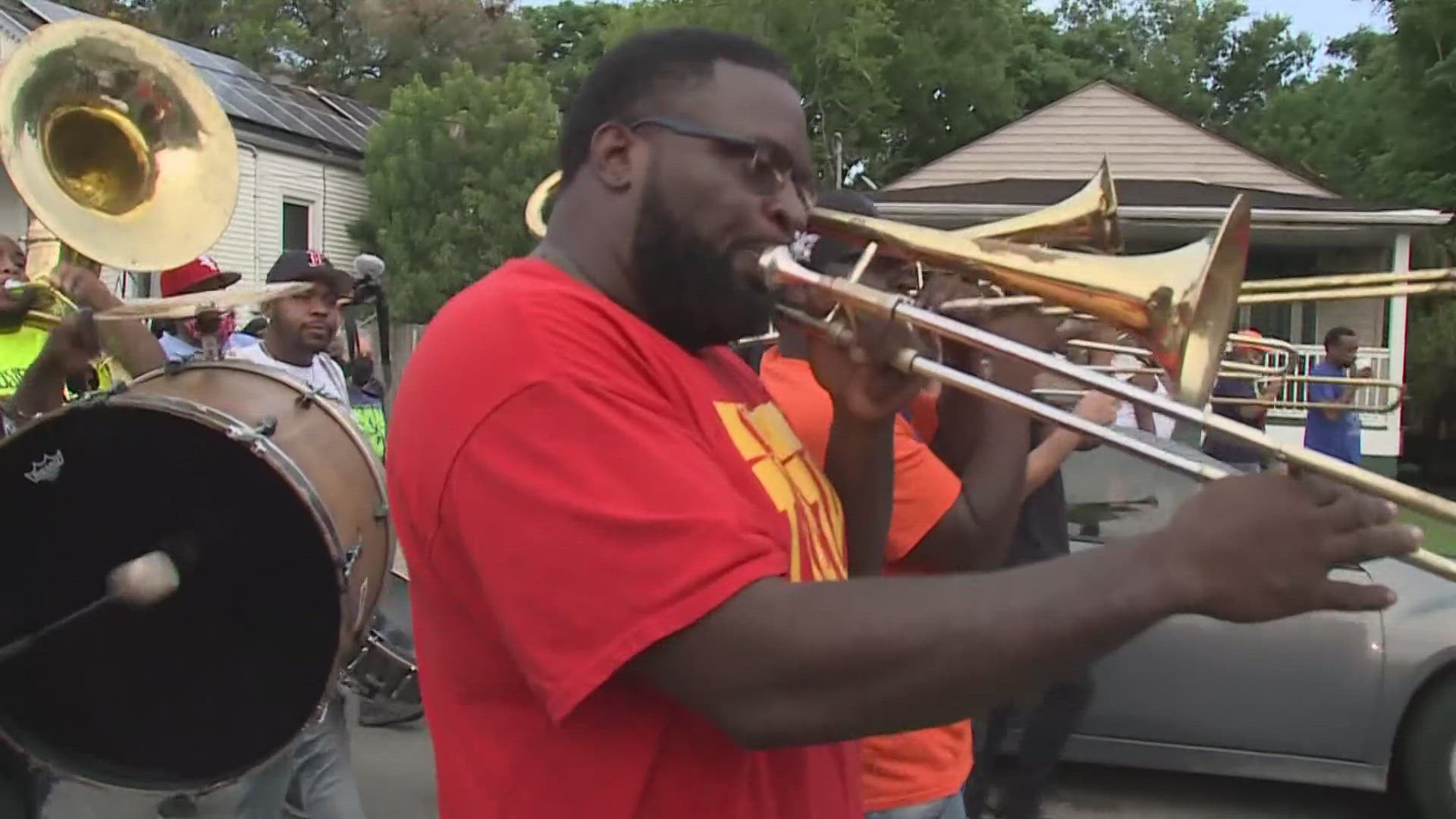 Danovon Calhoun-Bettis says it's unfair for musicians to contribute so much to the culture of New Orleans but not get paid for it.